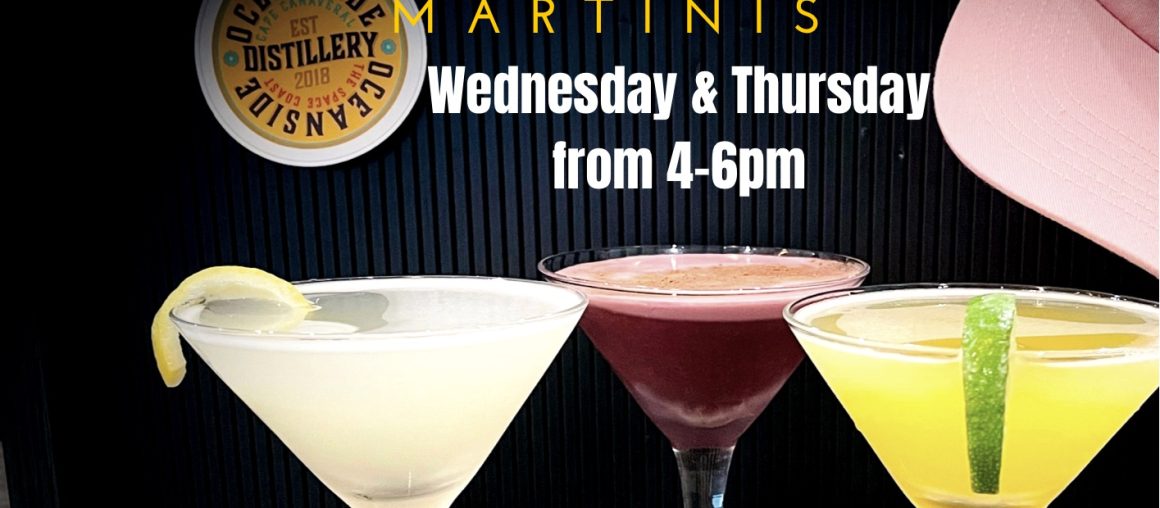 $5 Martini Happy Hour