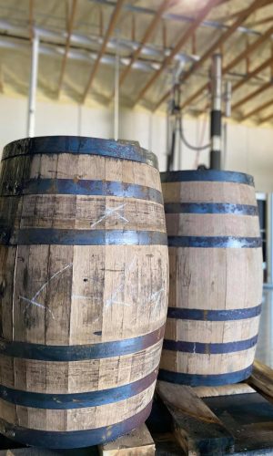 Oceanside Distillery Cocoa Beach FL Whiskey Barrels - Locally Distilled Liquor